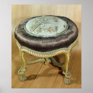 Pouf, andra riket Stil Poster