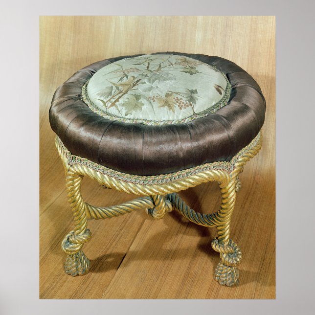 Pouf, andra riket Stil Poster (Framsidan)