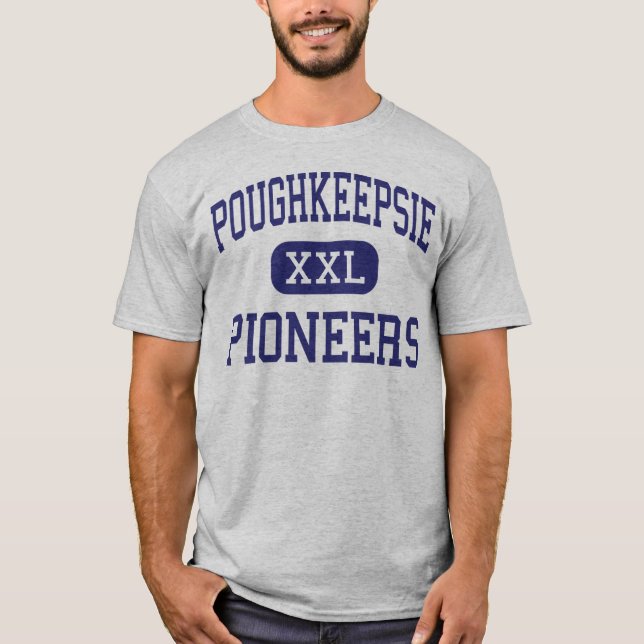 Poughkeepsie - banbrytarear - kick - Poughkeepsie T Shirt (Framsida)