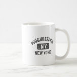 Poughkeepsie Ny Gym Stil Distress Black Print Kaffemugg<br><div class="desc">Poughkeepsie Ny Gym Stil Distress Black Print</div>