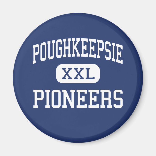 Poughkeepsie - Pioneers - High - Poughkeepsie Magnet (Framsidan)