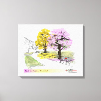 Poui i Bloom Canvastryck