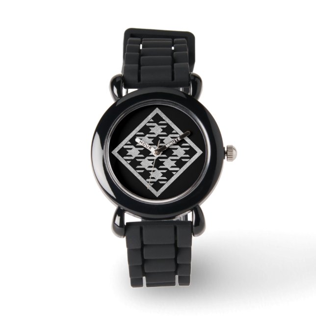 Poule-pied glitter-Stil Armbandsur (Framsida)