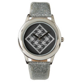 Poule-pied glitter-Stil Armbandsur