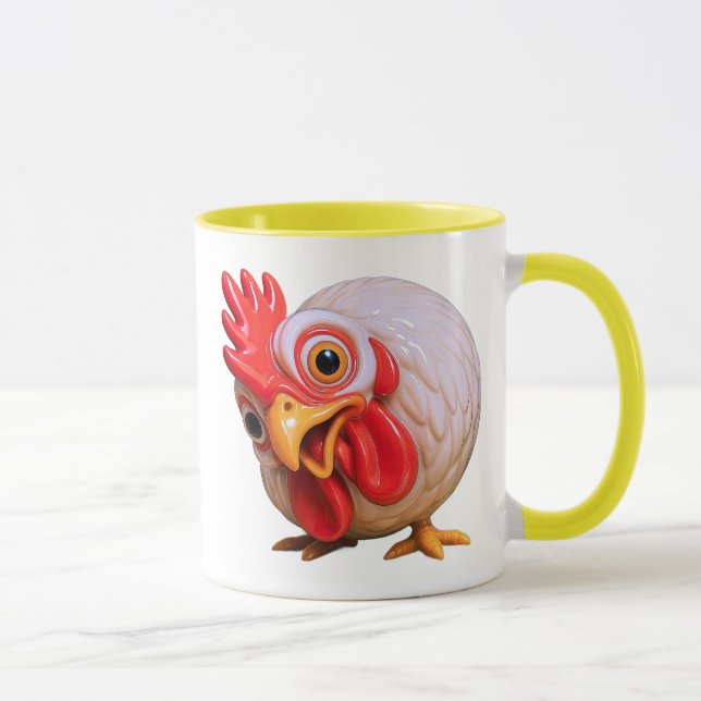 Poule rigolote mugg (Höger)
