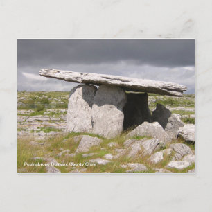 Poulnabrone Dolmen, County Clare Vykort
