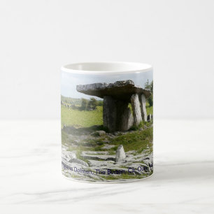 Poulnabrone Dolmen, The Burren, Clare, Irland Kaffemugg