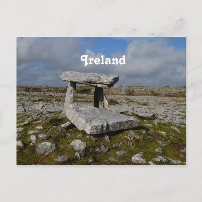 Poulnabrone Grav Vykort (Framsida)