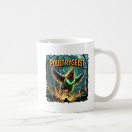 Poultrygeist Illustration Combo Creature Funny Kaffemugg