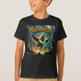 Poultrygeist Illustration Combo Creature Funny T Shirt