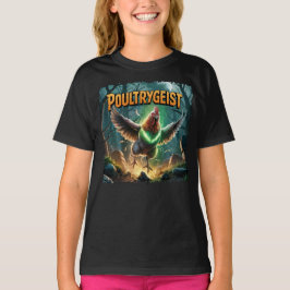 Poultrygeist Illustration Combo Creature Funny T Shirt
