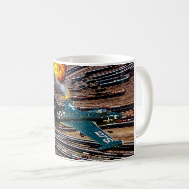 Pouncing panter Korea Kaffemugg (Framsida höger)