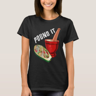 POUND IT Grönt Spicy Thai Papaya Salad TEE T KHMER