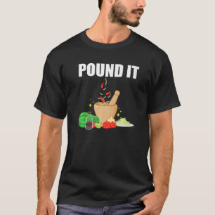 Pound it Som Tam Apparel Spicy Papaya Salad Kärlek T Shirt