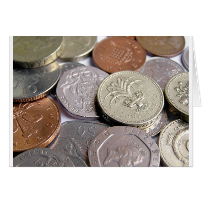 Pounds Hälsningskort (Framsidan Horizontal)