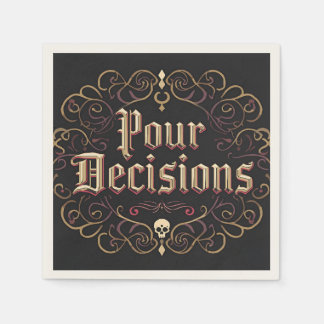 Pour Decisions Servetter - Festdekoration