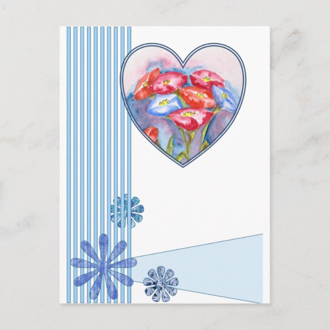 pour maman vykort (Framsida)