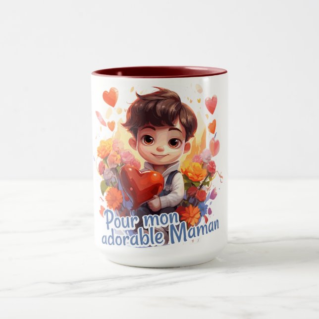 Pour mon adorable Maman Mugg (Center)