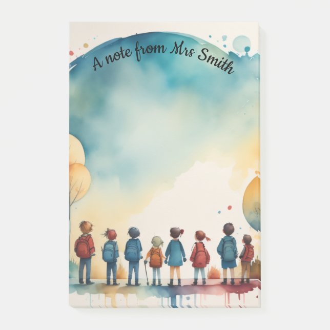 pour professeur post-it block (Framsida)