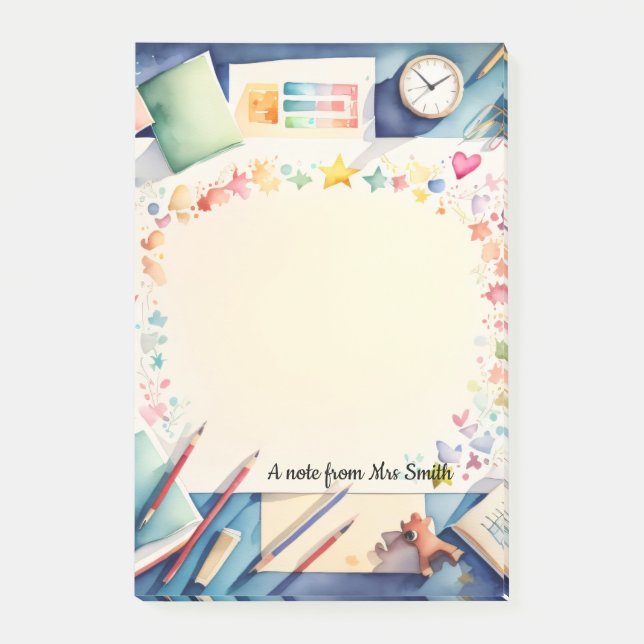 pour professeur post-it block (Framsida)