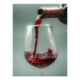 Pour the Red Vin Fototryck