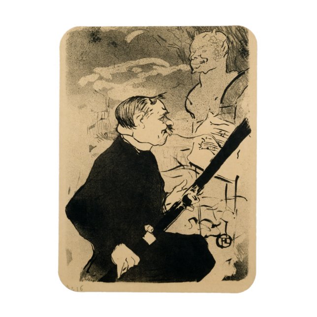 "Pour Toi!" från de gamla historierna, en samhälls Magnet (Vertikal)