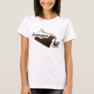 Pouregon kaffe t shirt