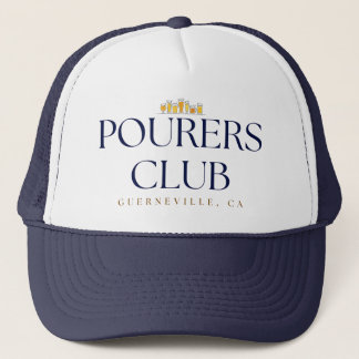 Pourers Club Trucker Hat – Glasses Row Keps