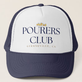 Pourers Club Truckerhatt – Glasrad Keps