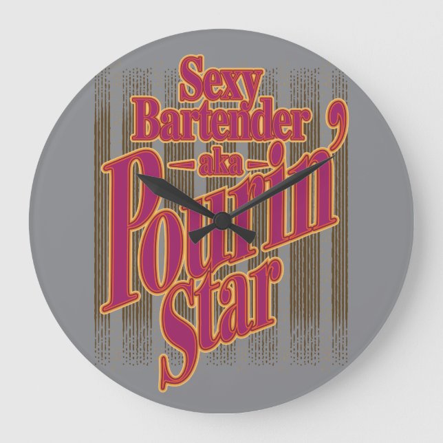 Pourin' Star Stor Klocka (Framsida)