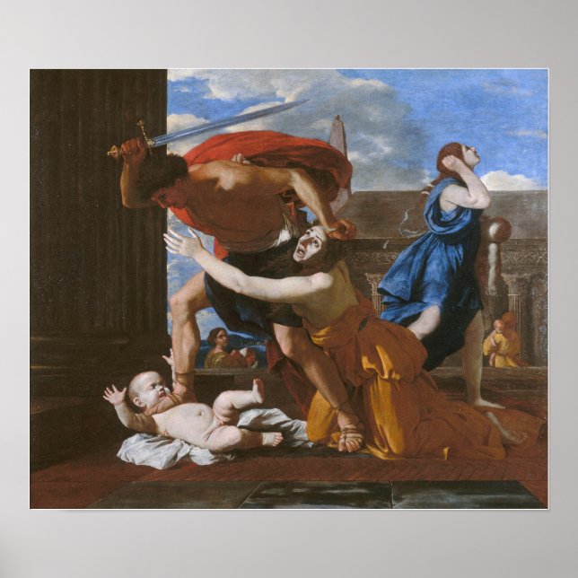 Poussin - De oskyldigas massaker Poster (Framsidan)