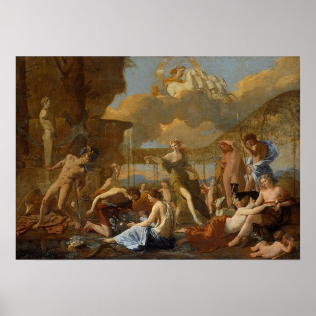 Poussin - Florans rike Poster (Framsidan)