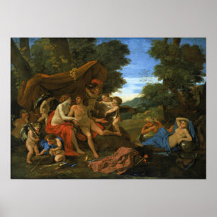 Poussin - Mars och Venus Poster