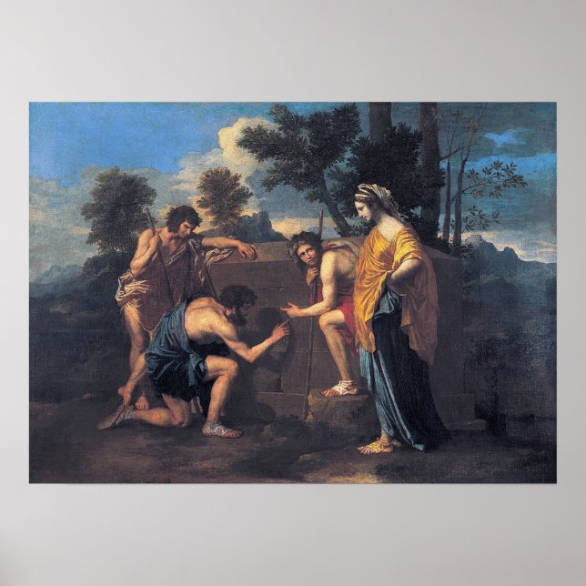 Poussin - och i Arcadia Ego Poster (Framsidan)