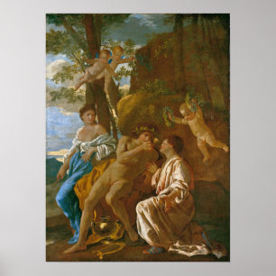 Poussin - poetens inspiration poster
