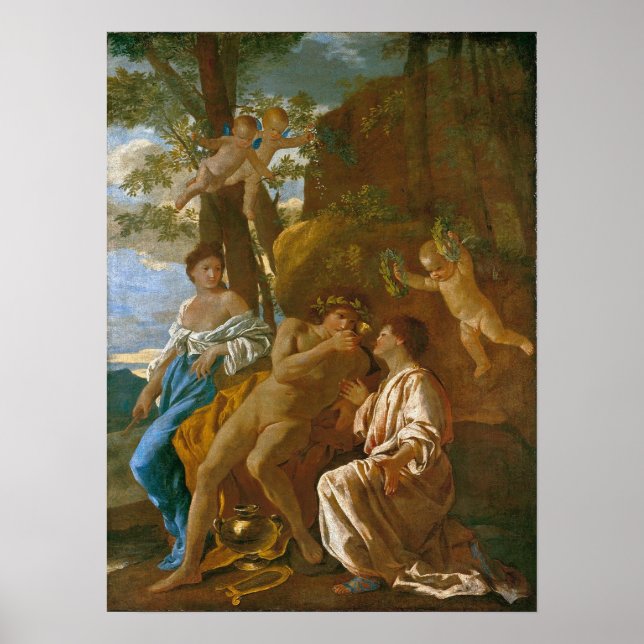 Poussin - poetens inspiration poster (Framsidan)