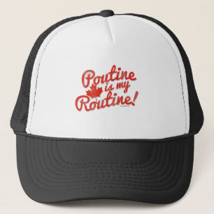 Poutine är min Routine Motto Keps