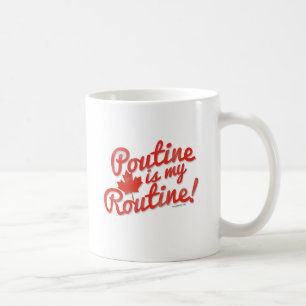 Poutine är mitt rutinmässigt kaffemugg
