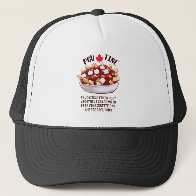 Poutine Canadian Root Vegetable Salad Keps (Framsida)