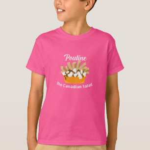 Poutine, Den Kanadensiska Salladen - Barn Basic T- T Shirt
