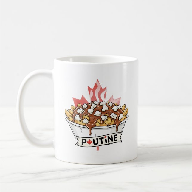 Poutine Kaffemugg (Vänster)