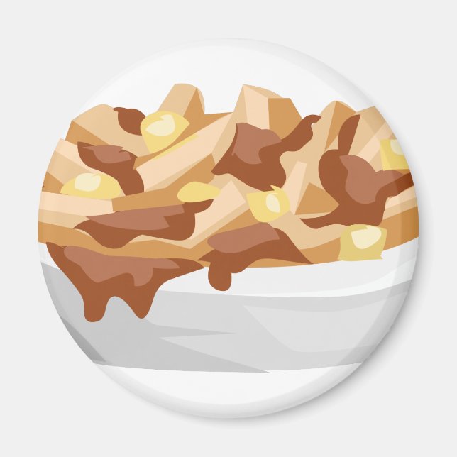 poutine magnet (Framsidan)