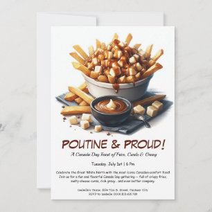Poutine & Proud - Inbjudan till livsmedelspartiet 