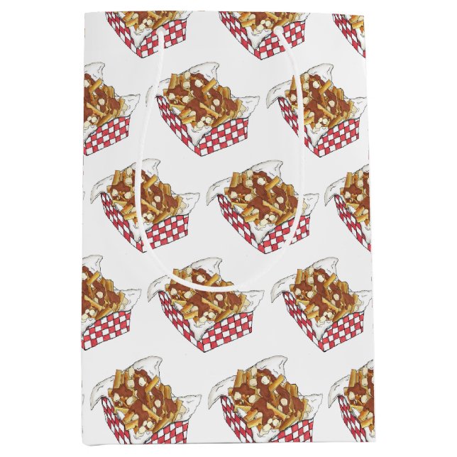 Poutine Quebec Canada Canadian Food Fransk Fries (Framsidan)