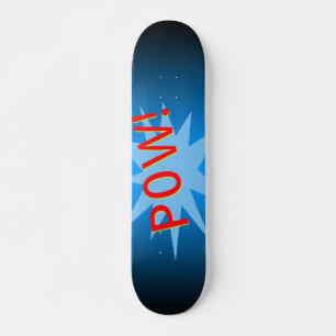 Pow Designad Skateboard Bräda 19,5 Cm