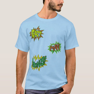 POW!!! FLADDERMÖSS!!! BANG!!! MAN!!! LJUD!!! TEE SHIRT