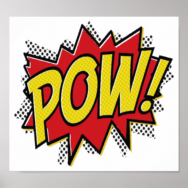 Pow Funny Poster (Framsidan)