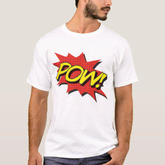 POW! Humorbokutslagsplats Tee Shirt