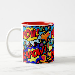 Pow Kapow Colorful Färg Mugg