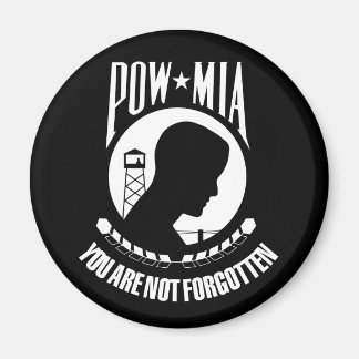 POW*MIA Flagga Magnet